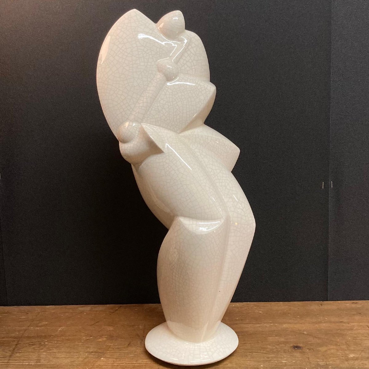 Art Deco Sculpture Signed Natacha Roche