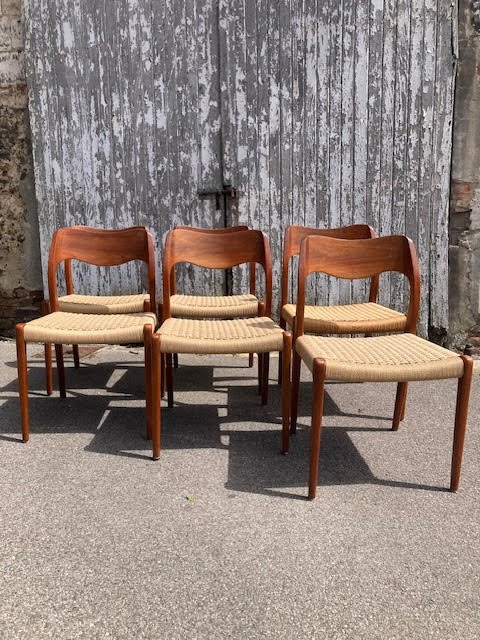 Danish Chairs By Niels Otto Moller-photo-2