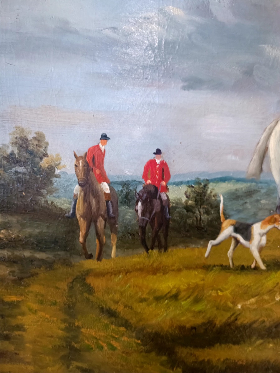 Tableau Chasse à courre-photo-3