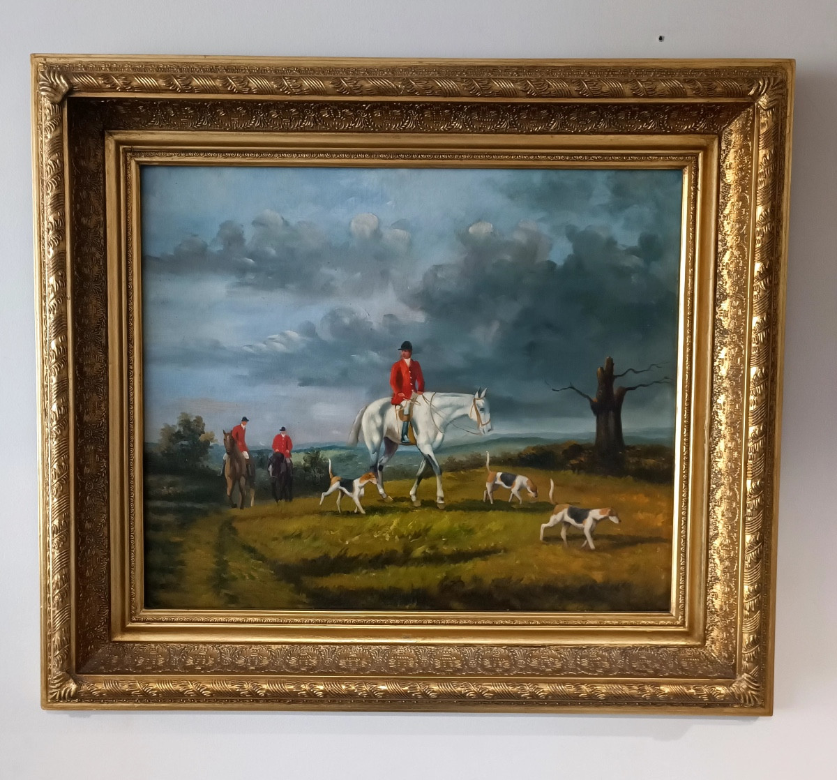 Tableau Chasse à courre