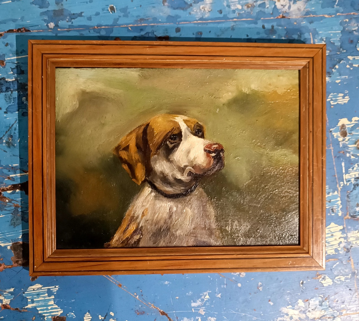 Portrait Of A Hunting Dog