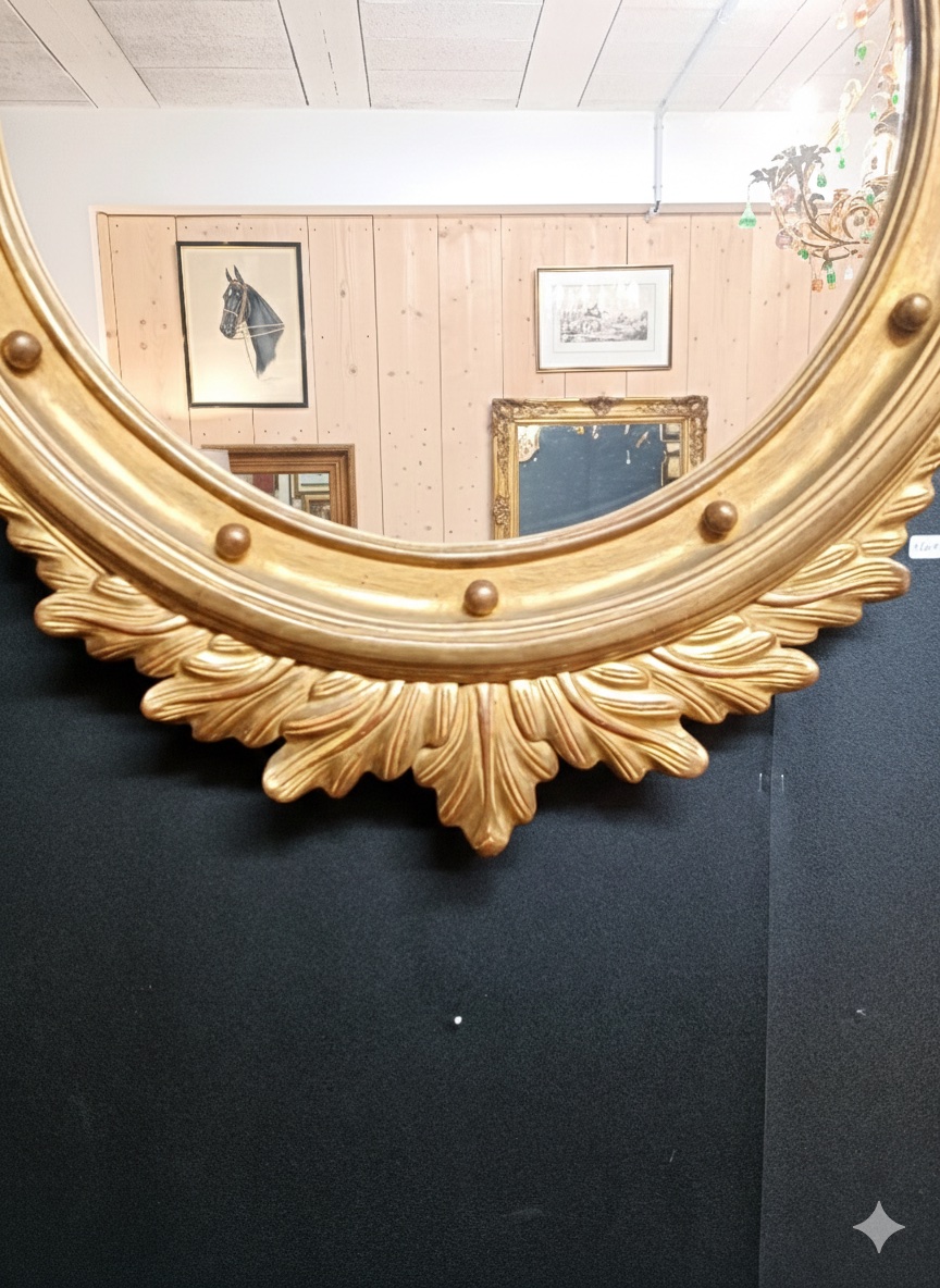 Miroir rond - style empire -photo-4