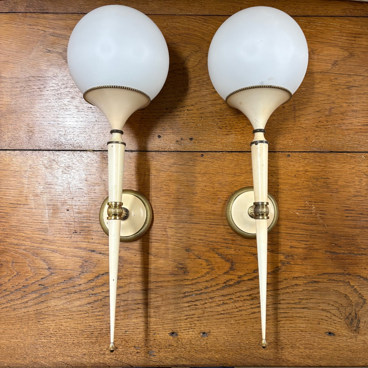 Pair Of Jansen House Wall Lights