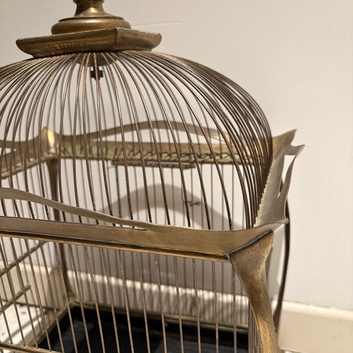 Antique Art Nouveau Cage -photo-2