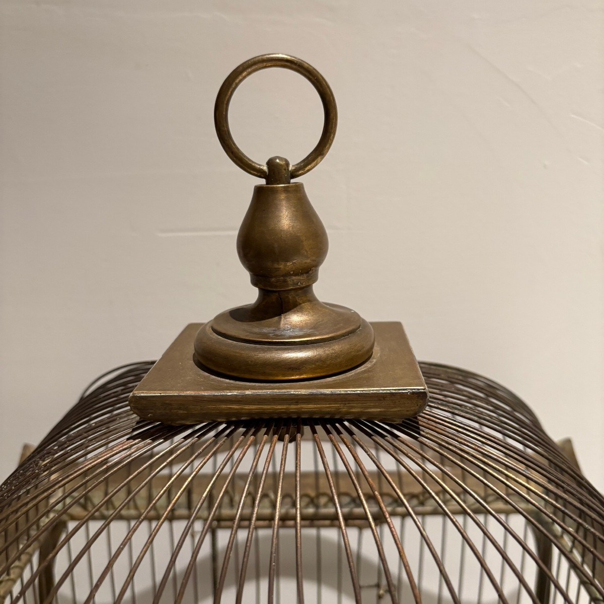 Antique Art Nouveau Cage -photo-3