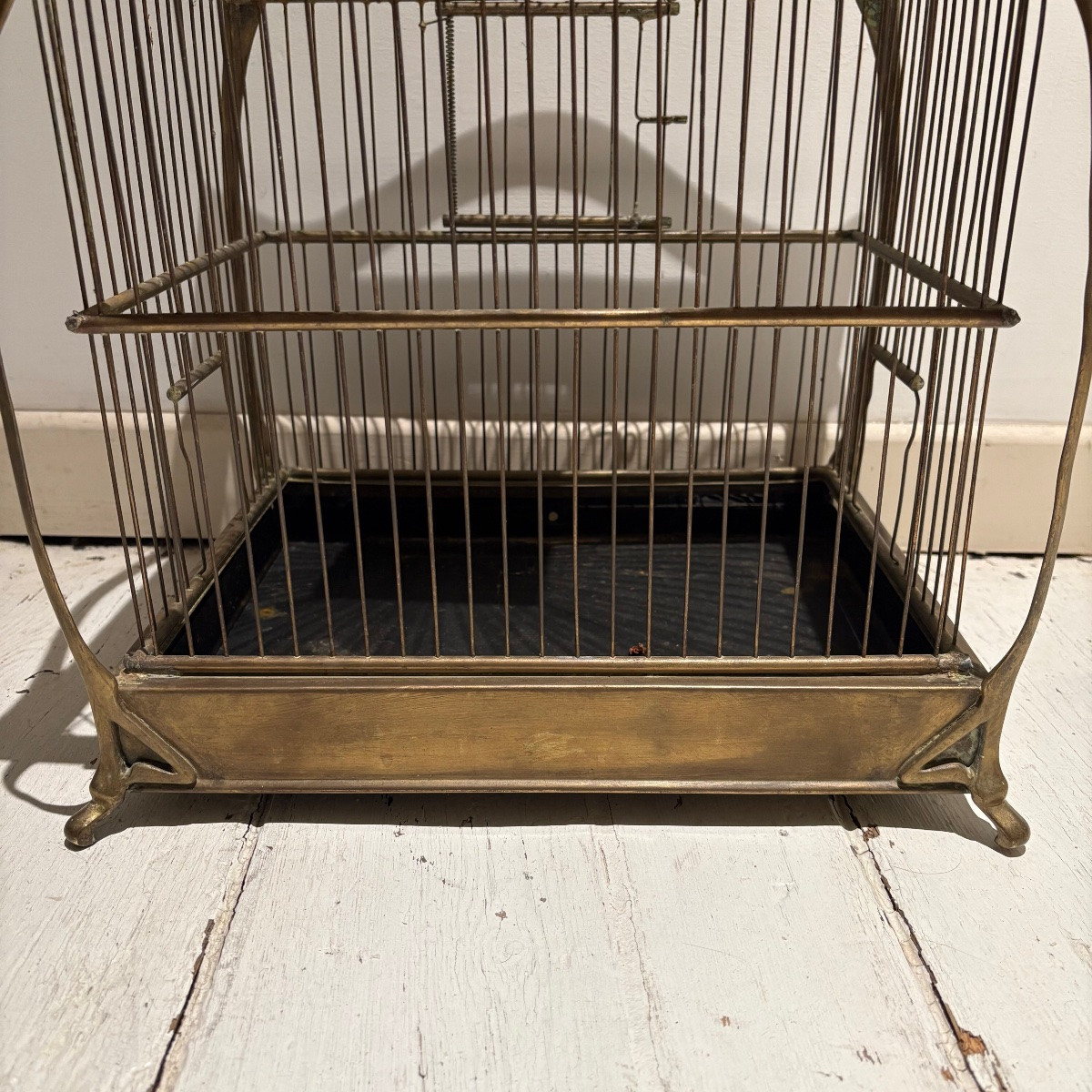 Antique Art Nouveau Cage -photo-4