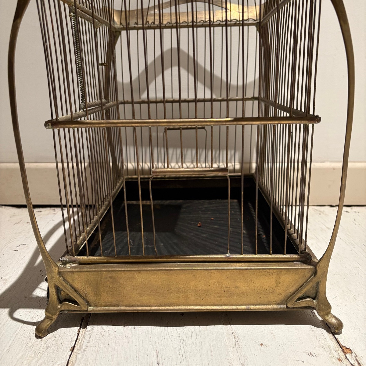 Antique Art Nouveau Cage -photo-5