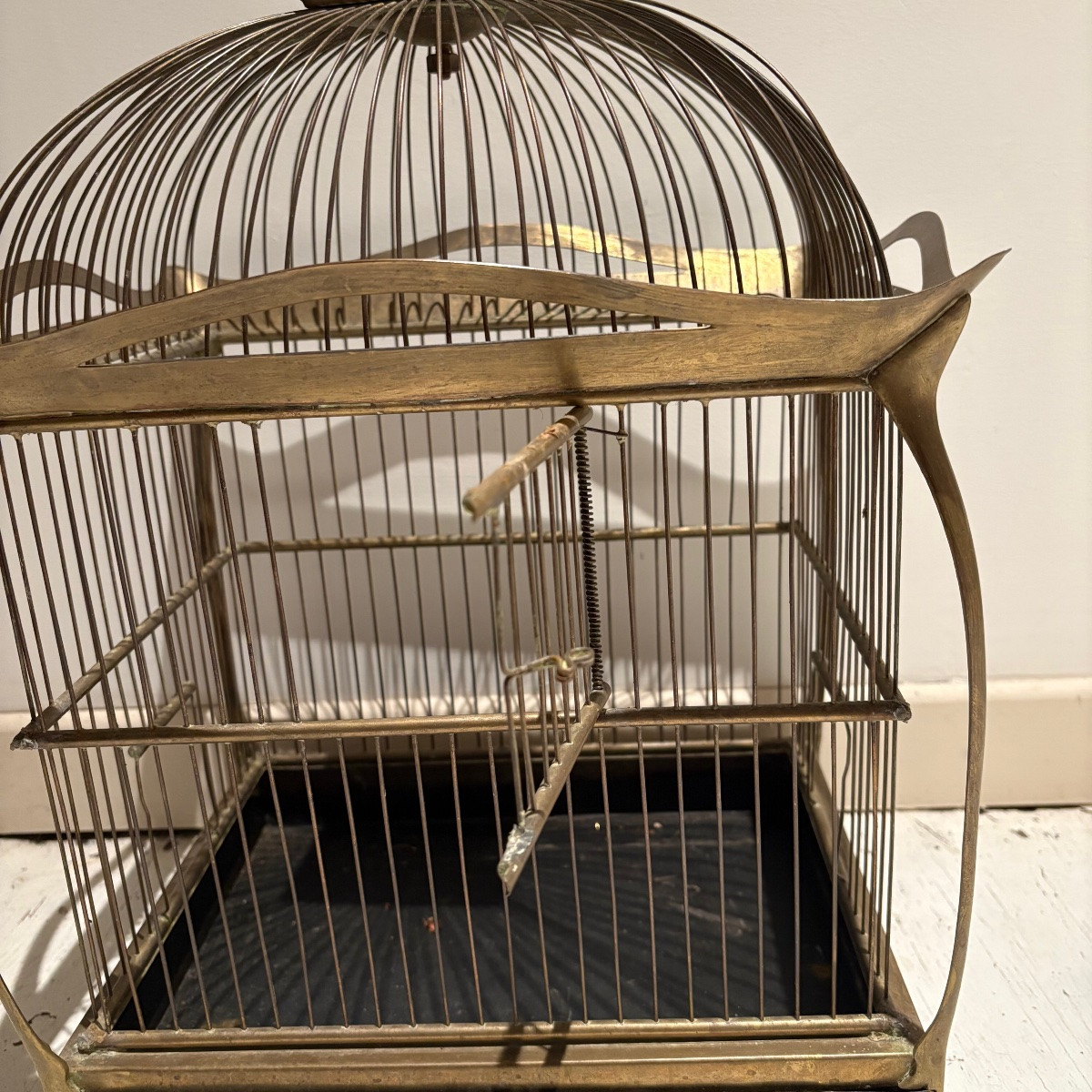 Antique Art Nouveau Cage -photo-6