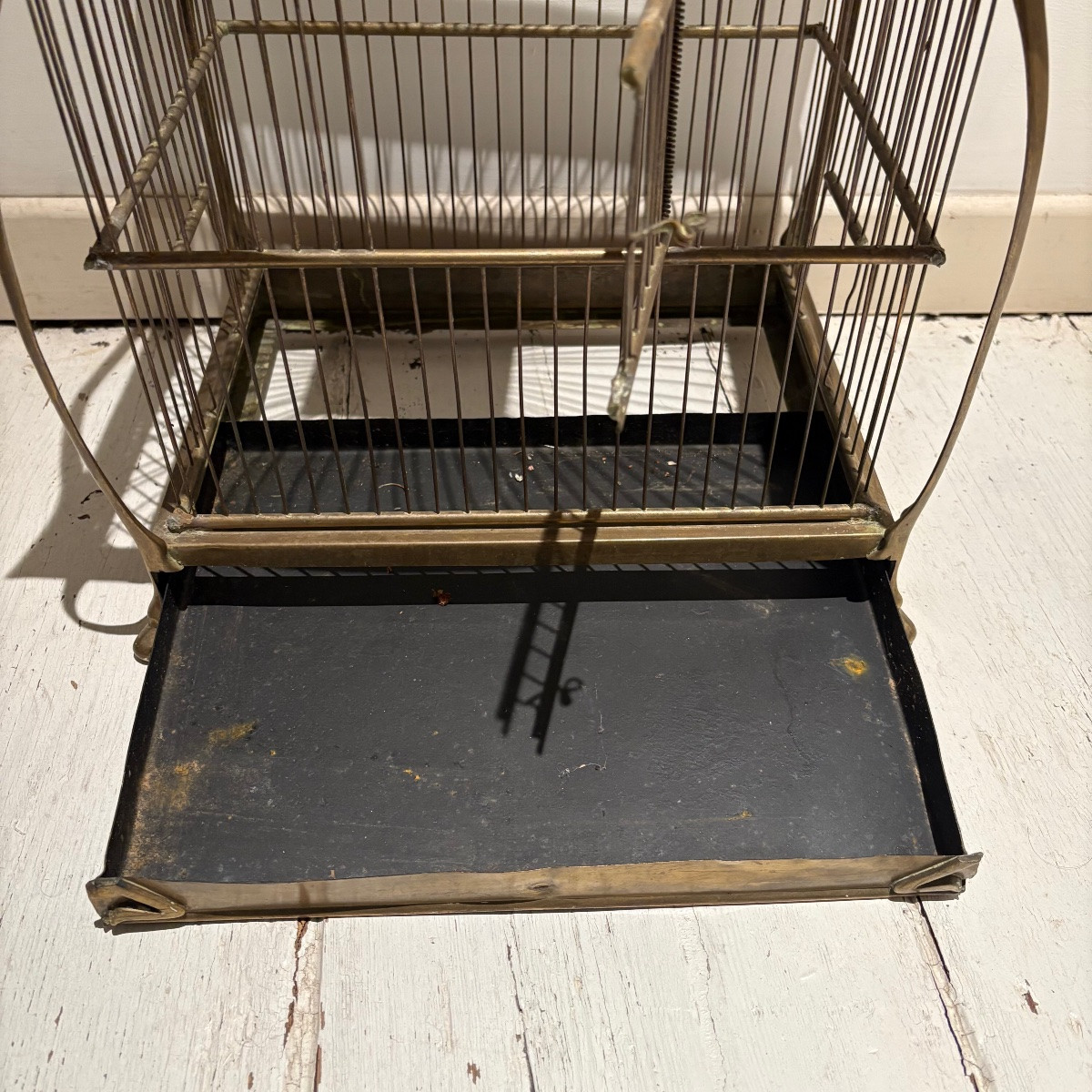 Antique Art Nouveau Cage -photo-7