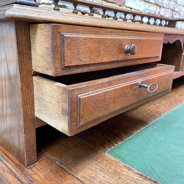 Antique Stepped Desk-photo-3