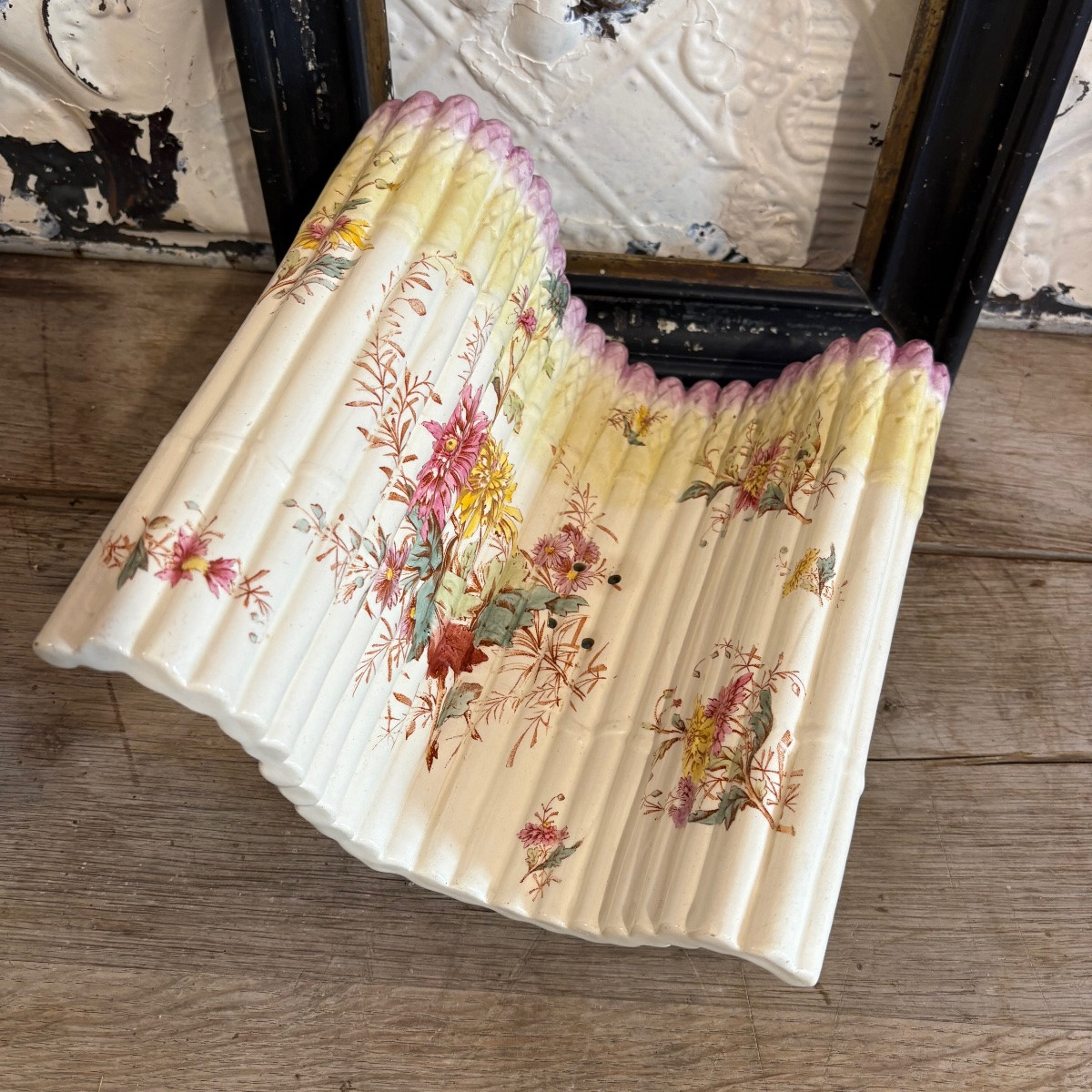 Égouttoir / plat à asperges Luneville-photo-2