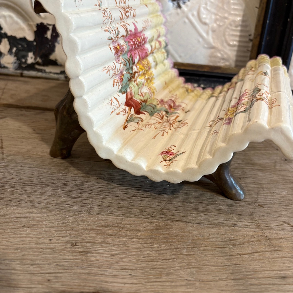 Égouttoir / plat à asperges Luneville-photo-3