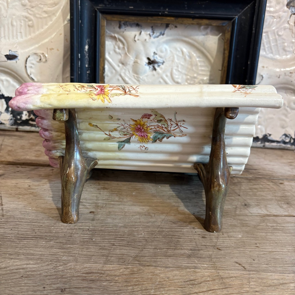 Égouttoir / plat à asperges Luneville-photo-2