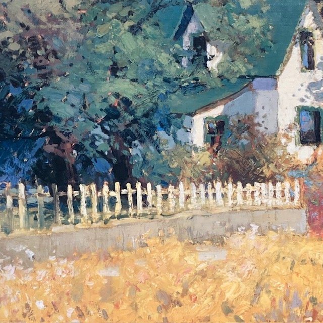 Huile sur toile signée Kent R. Wallis-photo-2