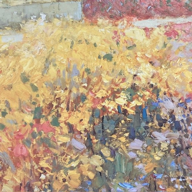 Huile sur toile signée Kent R. Wallis-photo-6