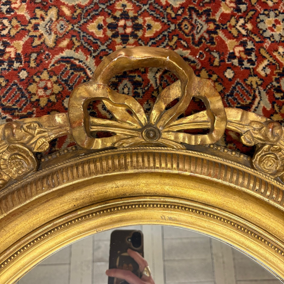 Napoleon III Period Mirror-photo-2