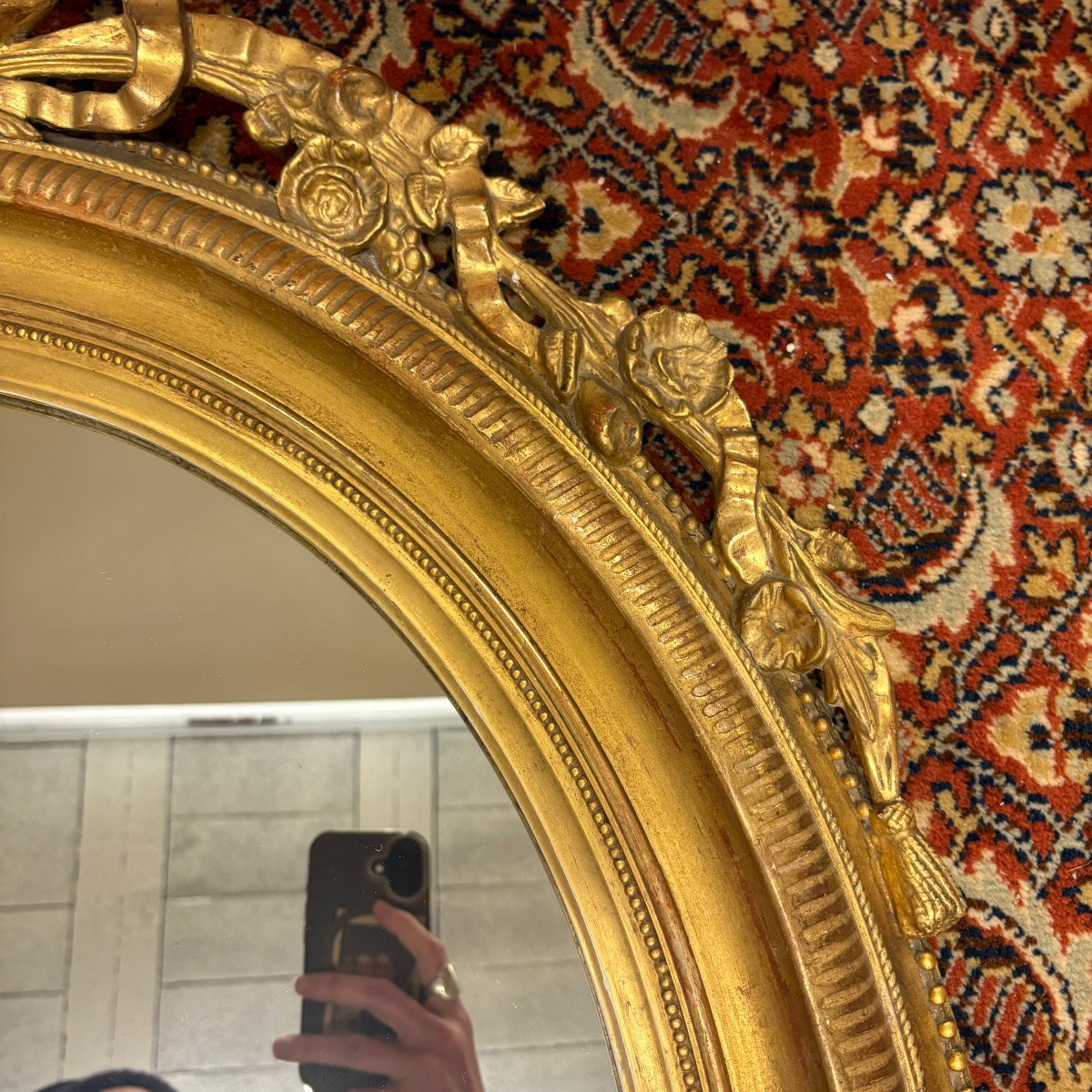 Napoleon III Period Mirror-photo-3