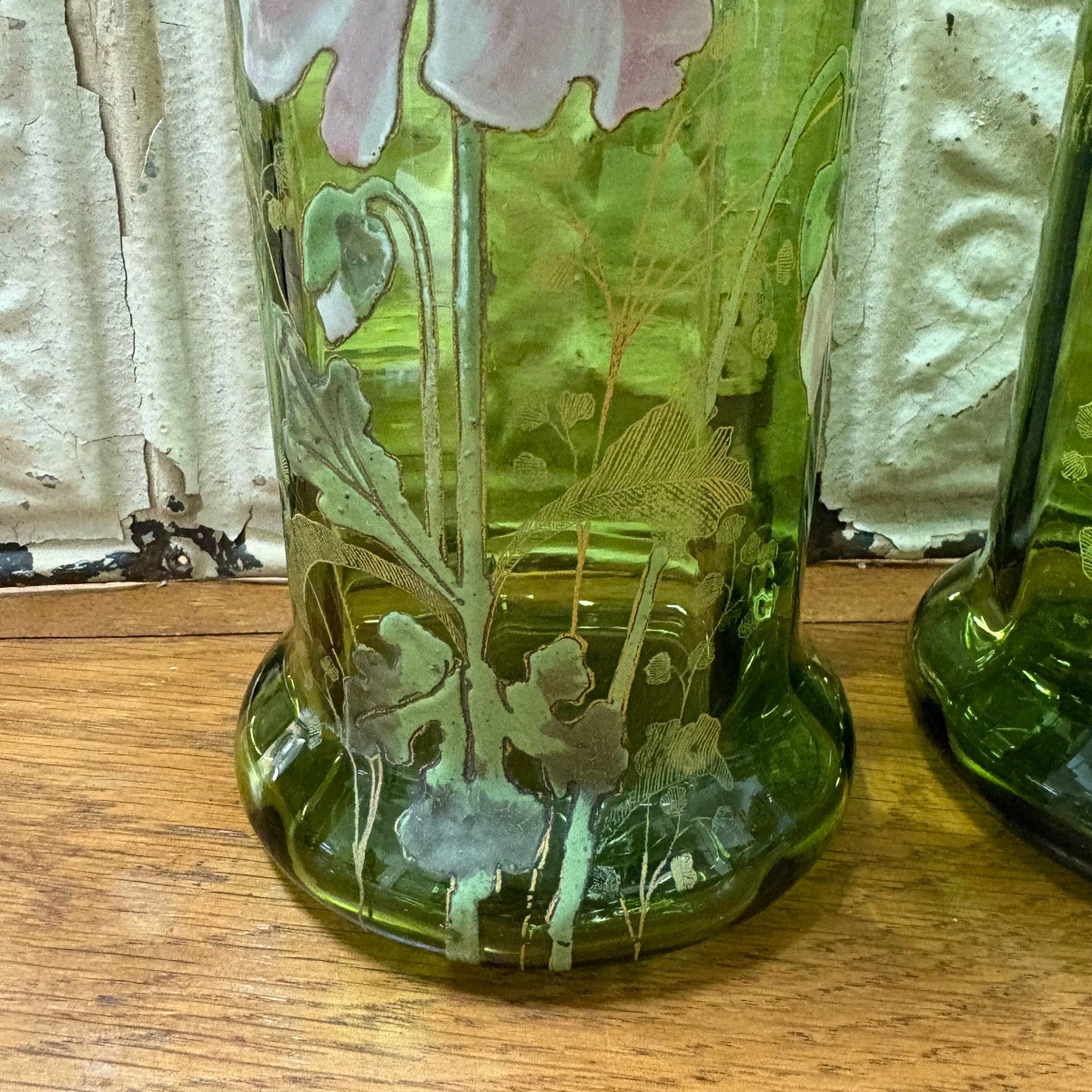 Pair Of Legras Vases-photo-2