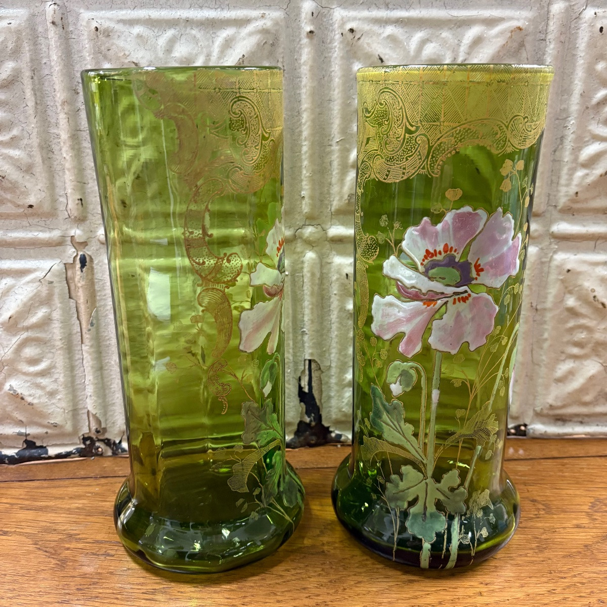 Pair Of Legras Vases-photo-4