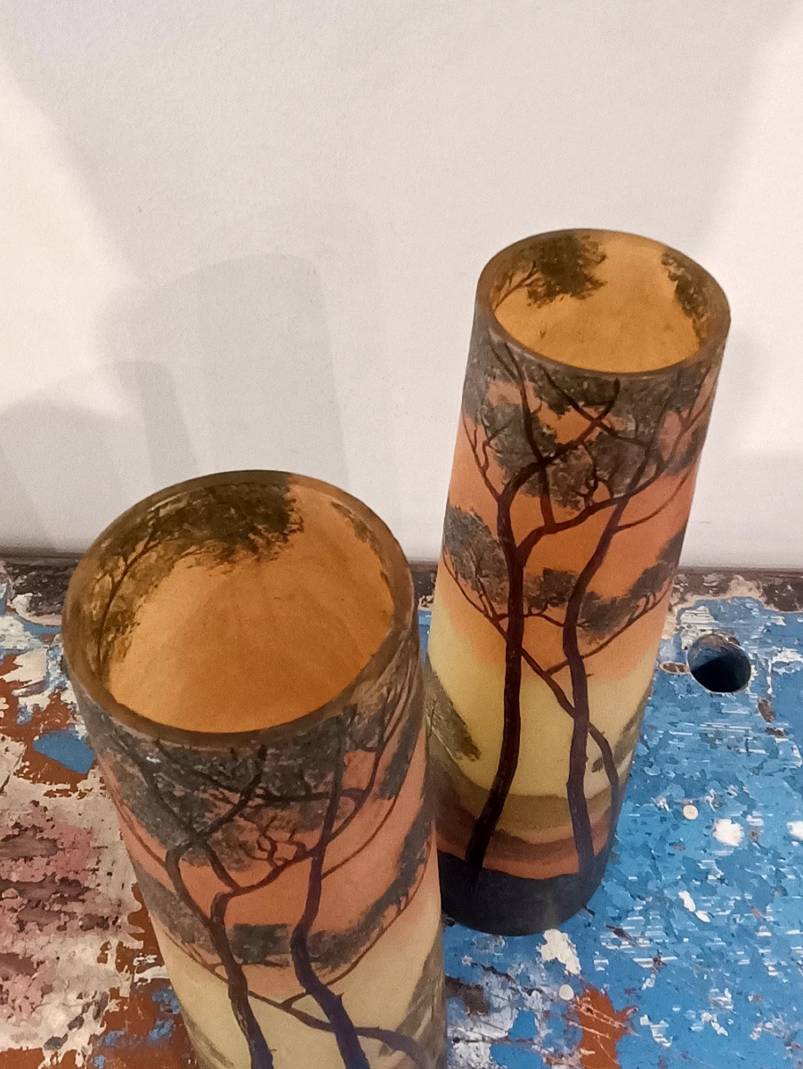 Paire de vases : Théodore Legras-photo-1