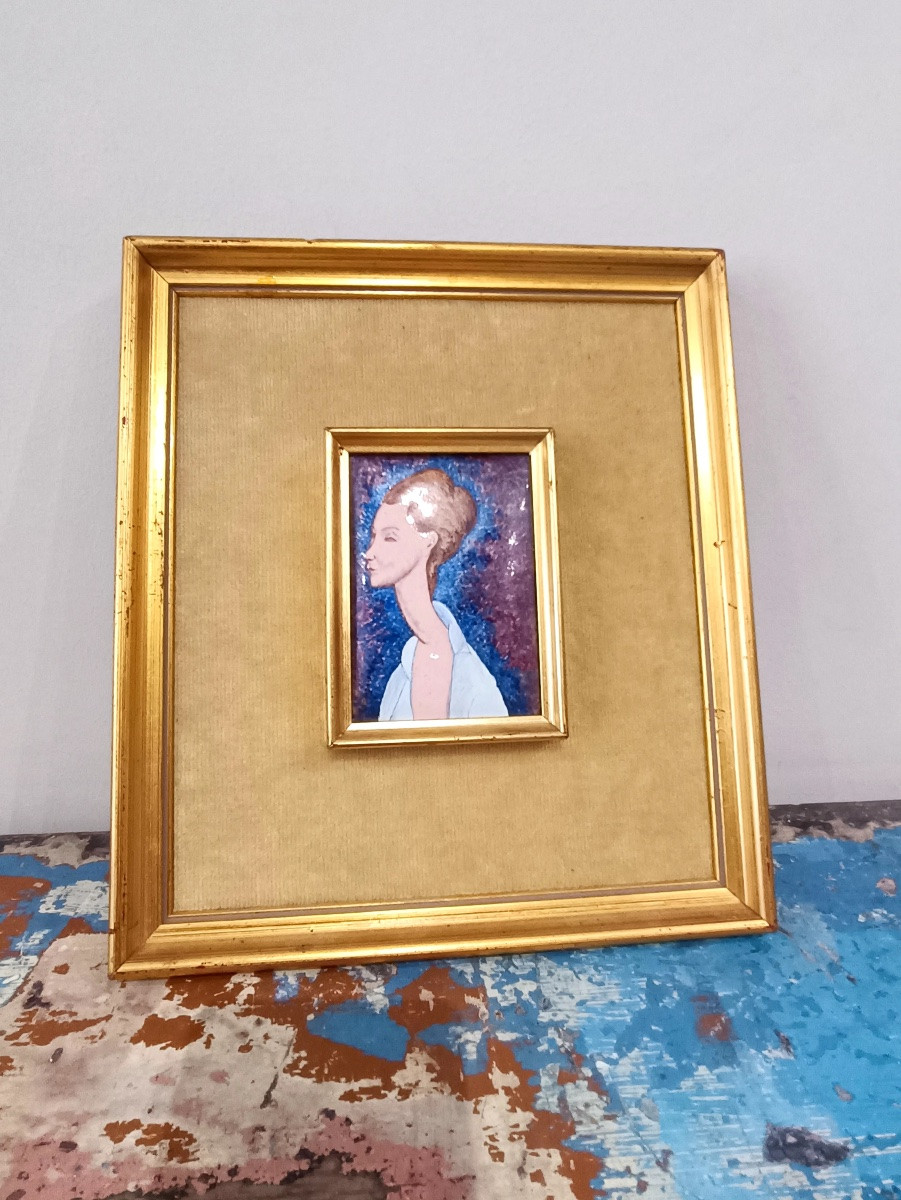 Emaux de Limoges - Modigliani-photo-2
