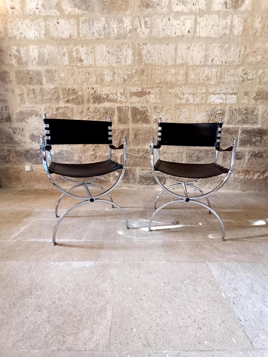 Pair Of Armchairs - Maison Jansen-photo-2