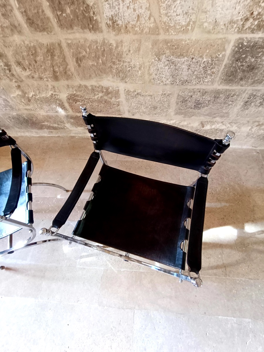 Pair Of Armchairs - Maison Jansen-photo-3