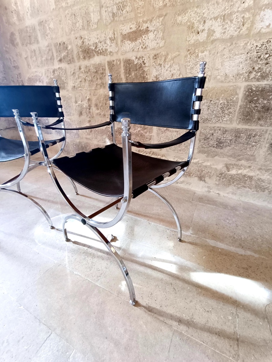Pair Of Armchairs - Maison Jansen-photo-4