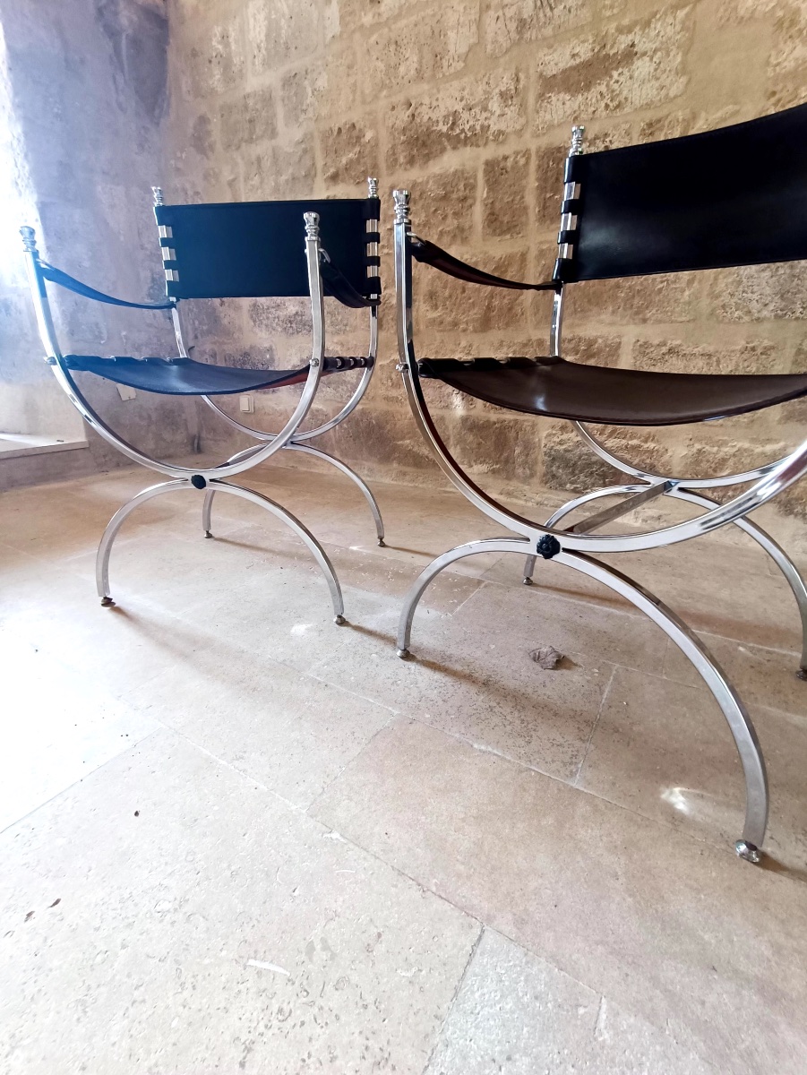 Pair Of Armchairs - Maison Jansen-photo-5