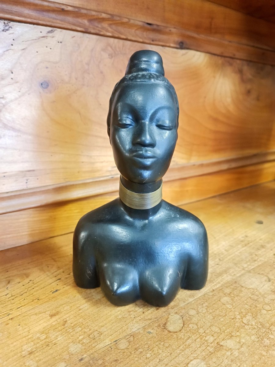 Buste africaine - céramique -photo-2