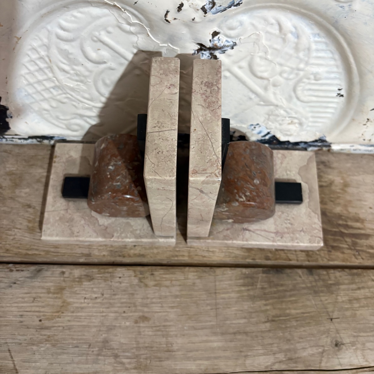 Pair Of Art Deco Bookends-photo-3