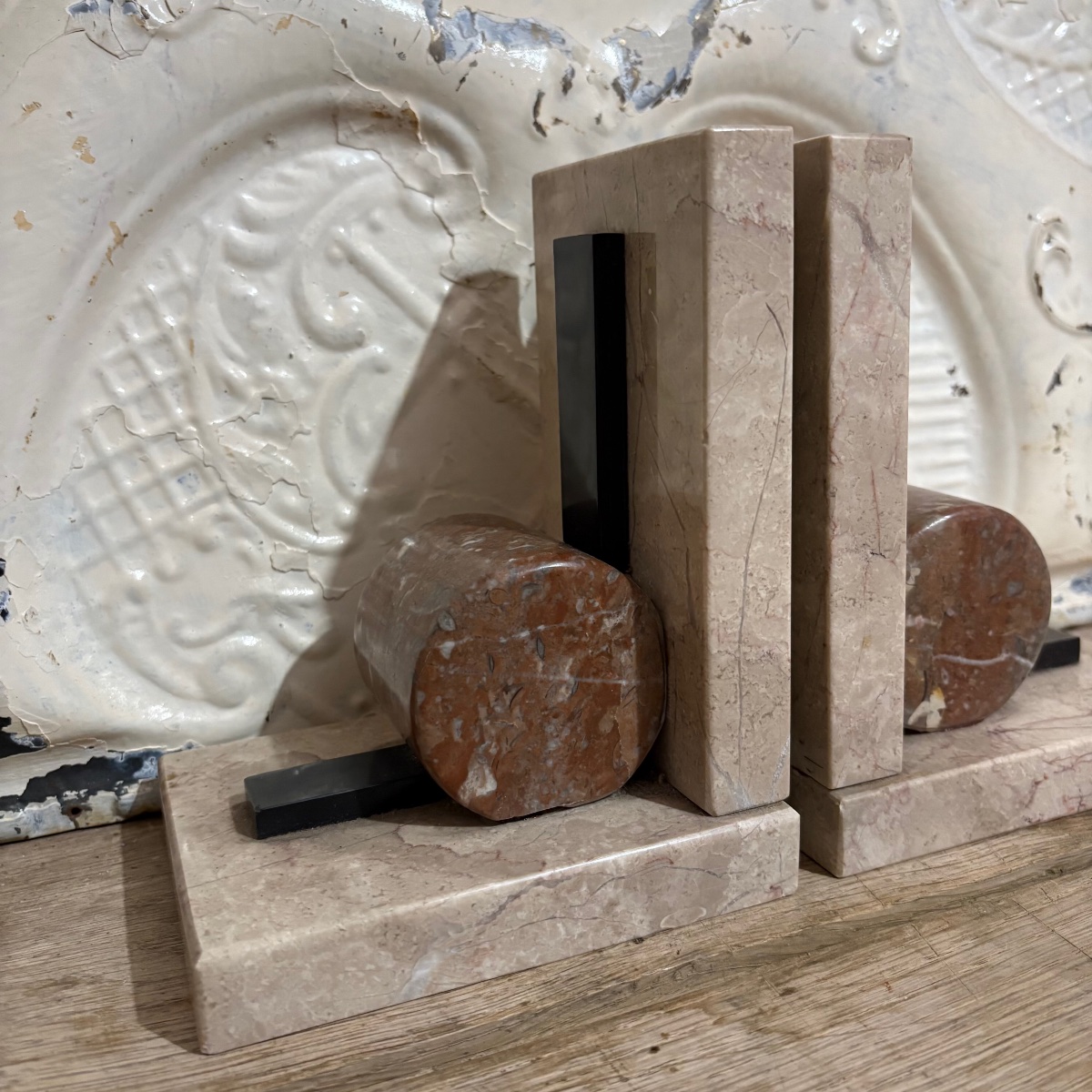 Pair Of Art Deco Bookends-photo-4