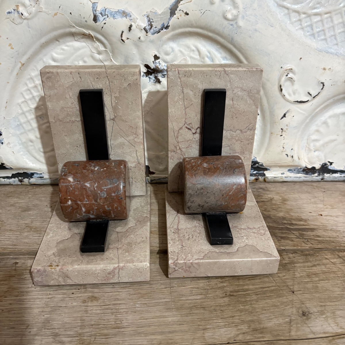 Pair Of Art Deco Bookends-photo-1