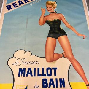 Grande Affiche Originale Des Années 50