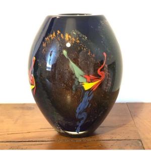 Vase Signed Olivier Mallemouche