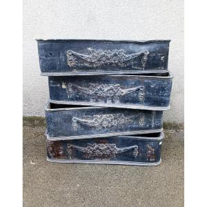 Jardinière en plombs