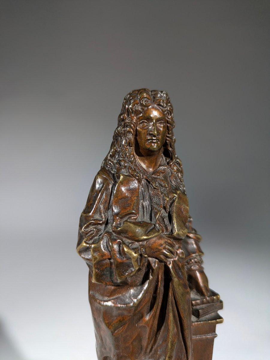 Bronze Versailles ministre XVIII-photo-2