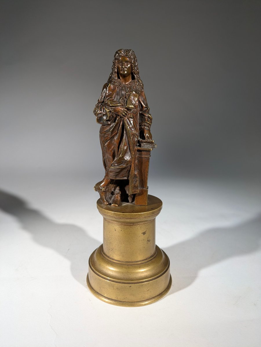 Bronze Versailles ministre XVIII-photo-3