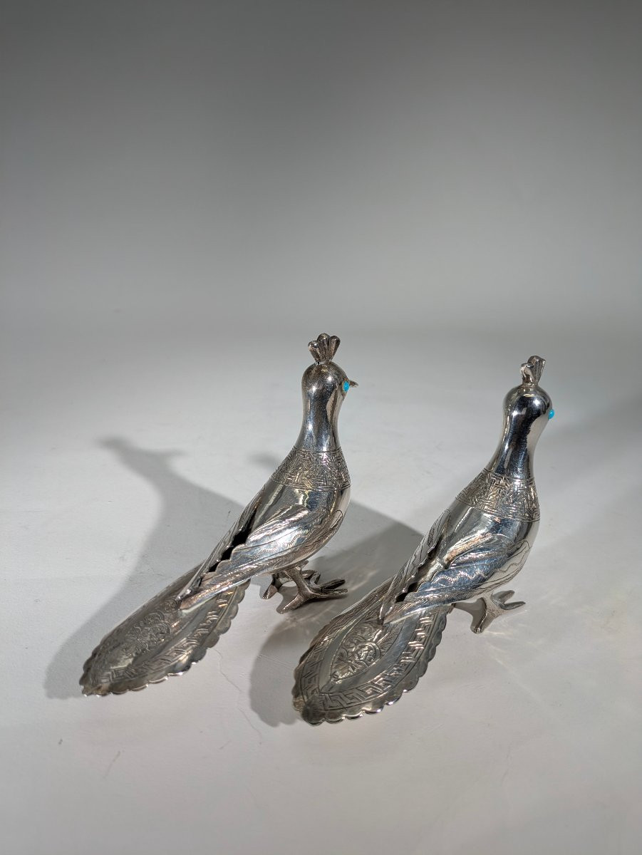 Iran Birds Solid Silver-photo-2