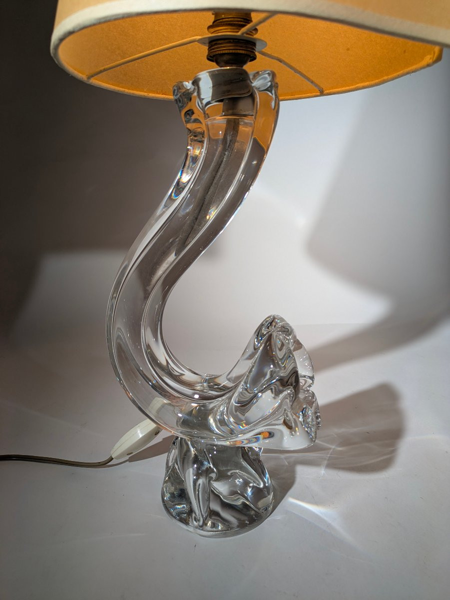 Crystal Lamp Daum France Nancy-photo-2