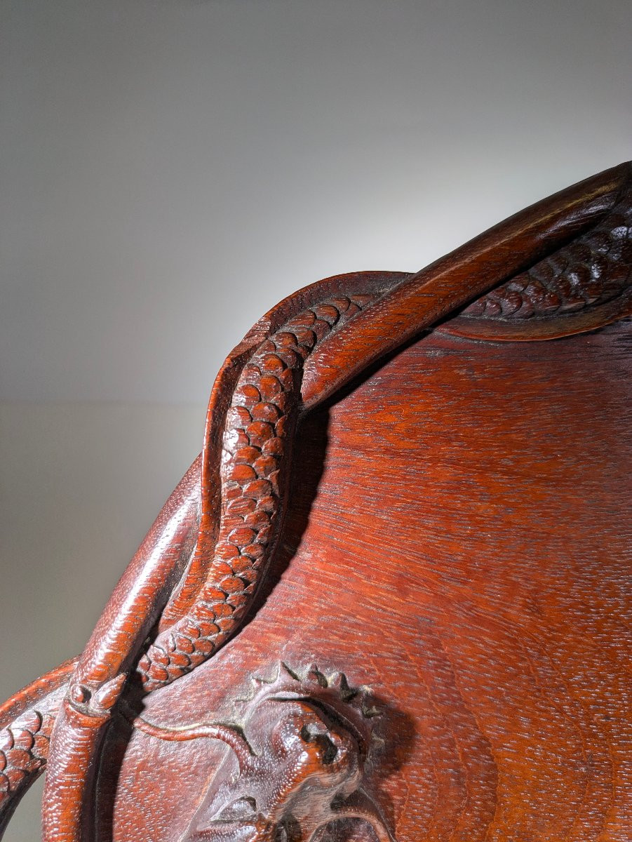 Plateau Indochine Dragon Chauves-souris 1900-photo-1