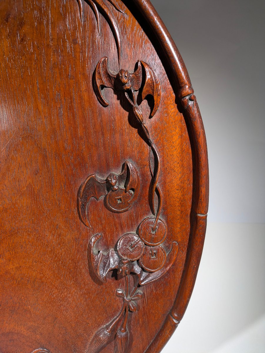 Plateau Indochine Dragon Chauves-souris 1900-photo-3