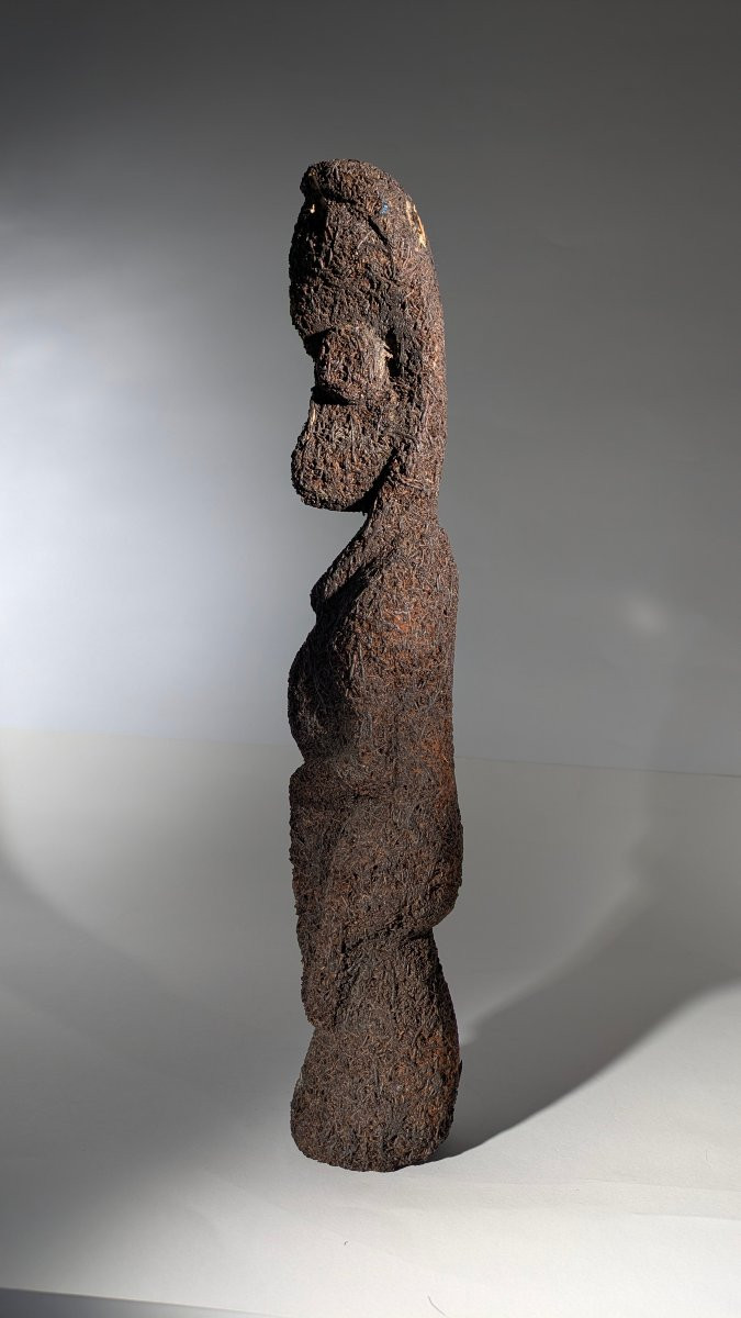 Statue de grade, île Ambrym, Archipel du Vanuatu-photo-3