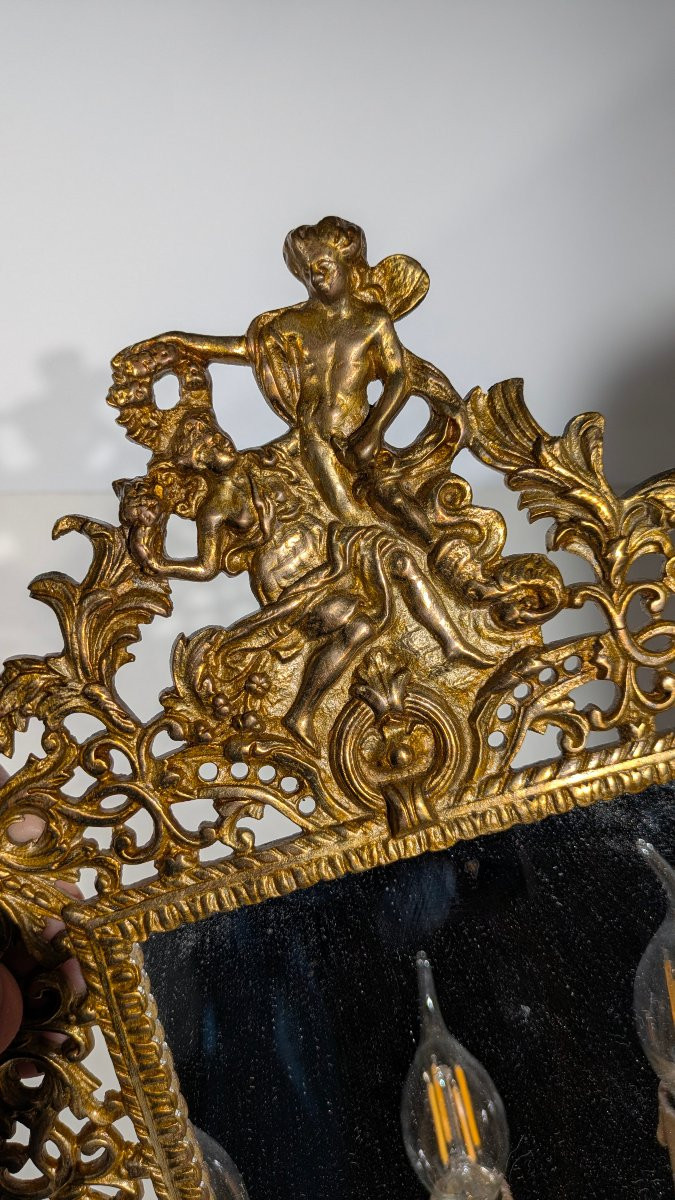 Louis XVI Style Bronze Wall Sconces-photo-1