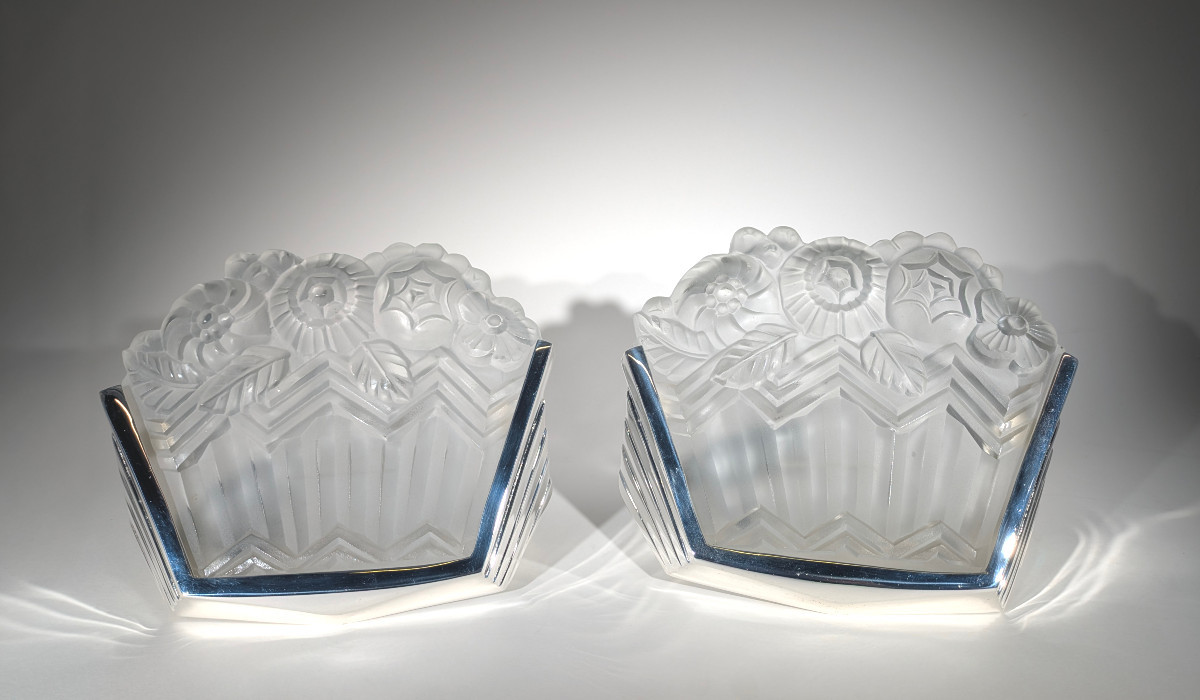 Appliques Jean Noverdy France Art Déco 1930