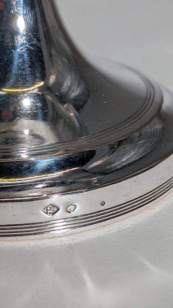 Verseuse Empire Argent massif XIX-photo-2