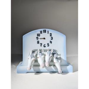 Anton Puchebberger Pendule 1910 Heubach