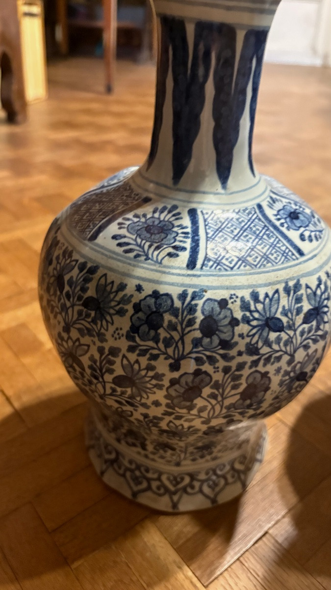 Pair Of Delf Vases-photo-4