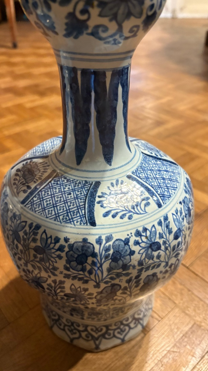 Pair Of Delf Vases-photo-4