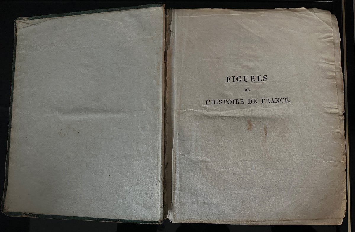 Livre Figure De l'Histoire De France Par Moreau Le Jeune Epoque Fin XVIIIeme-photo-3